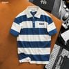 Áo polo Heboz large striped 3M - 00003290
