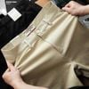Quần short Heboz kaki cotton classic 3M-00003287