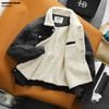 Áo khoác Heboz sherpa denim 2M - 00003322