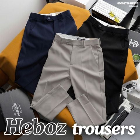 Quần tây Heboz basic dáng suông 3M - 00002756
