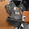 Quần jean nam Heboz dáng slim trơn D001 - 00002947