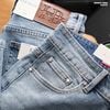 Quần jean nam Heboz dáng slim trơn D053 - 00002837