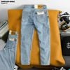 Quần jean Heboz slim trơn D205 - 00003329