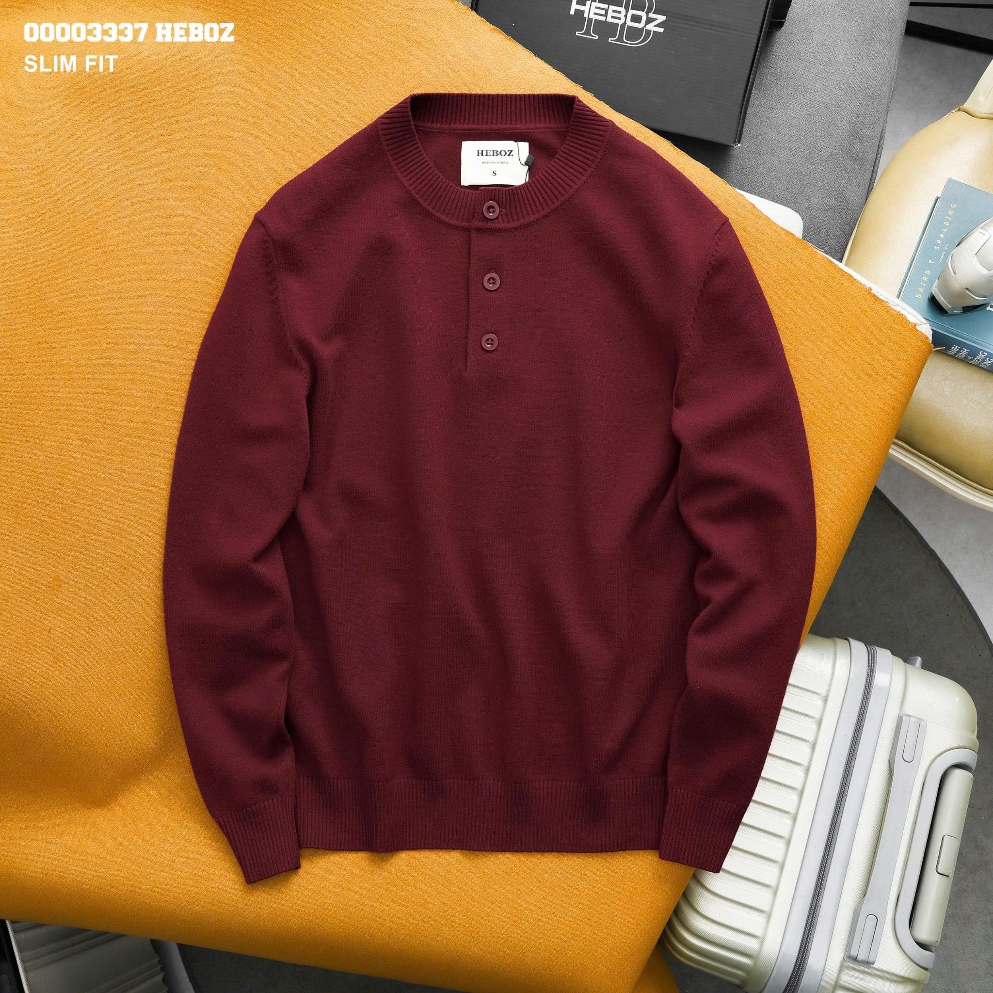 Áo len Heboz henley 3M - 00003337