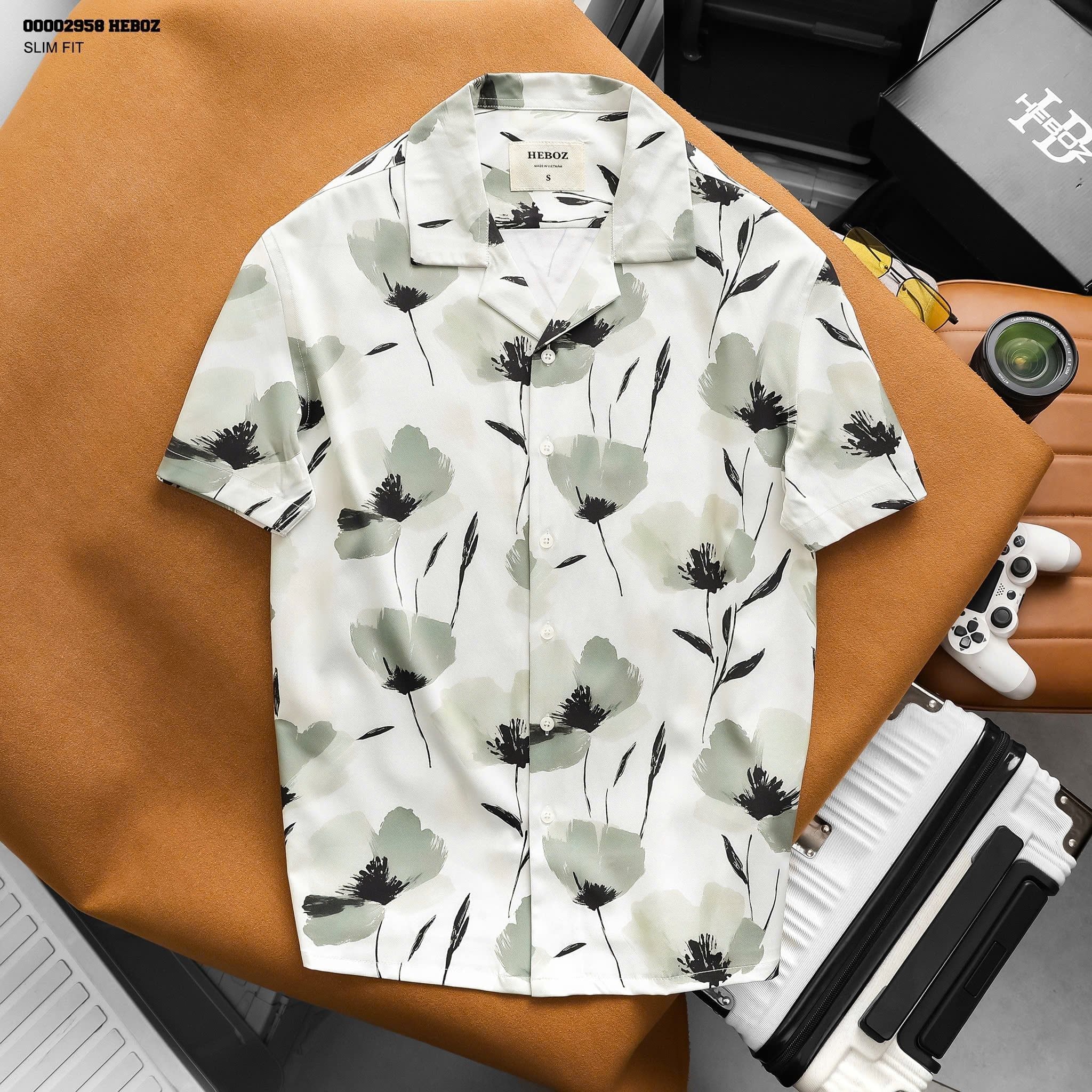 Áo sơ mi nam Heboz Urban Mist - 00002958