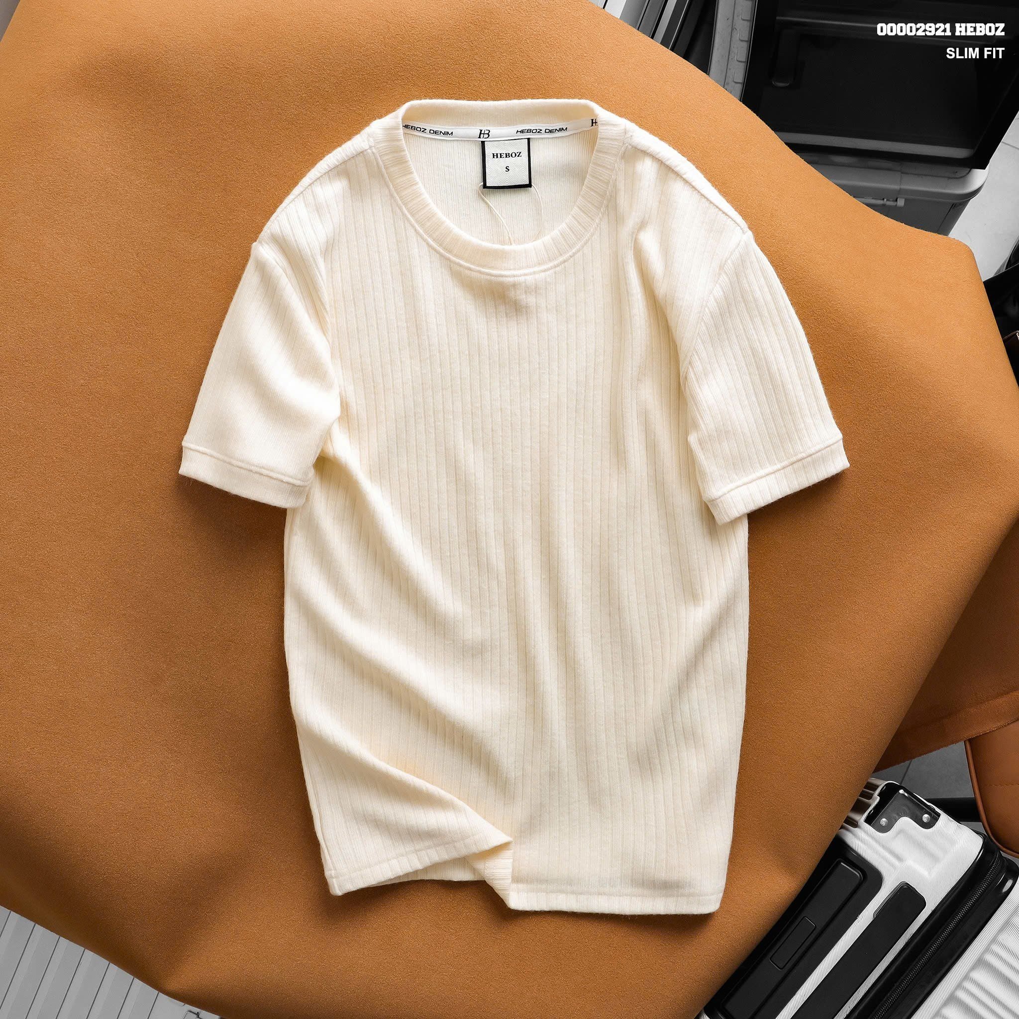 Áo thun nam Heboz cotton len 3M - 00002921