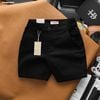 Quần short nam Heboz kaki classic slim 4M - 00003128