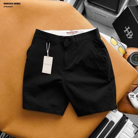Quần short HEBOZ kaki straight fit 4M - 00003231