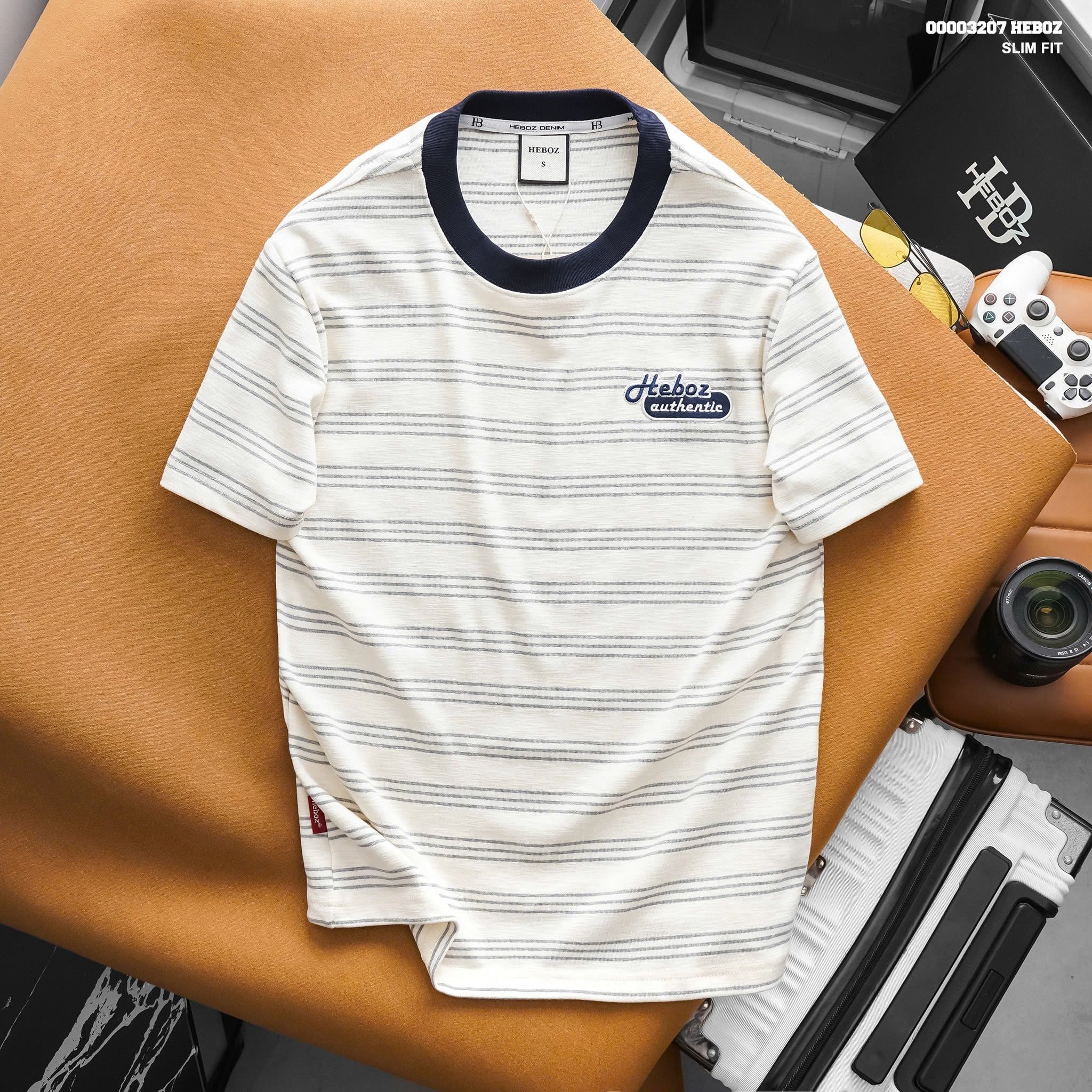 Áo thun Heboz striped authentic 3M - 00003207