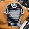 Áo thun HEBOZ striped border 2M - 00003192