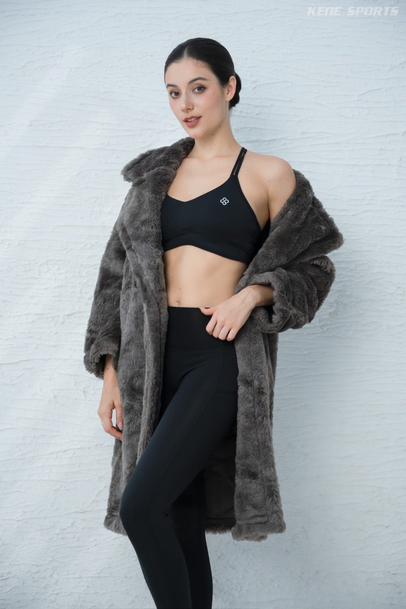  Áo khoác lông - Kenewomen LANA teddy long coat 