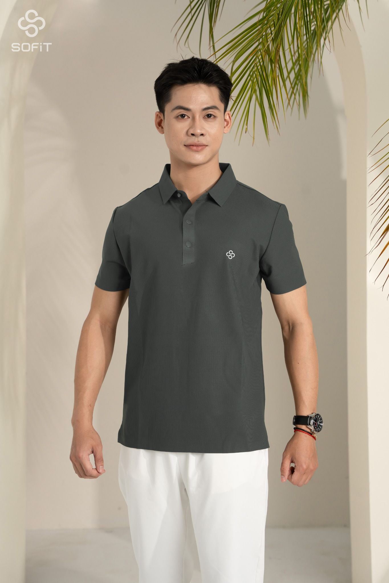  Áo Polo nam SOFIT - có hạt tản nhiệt 