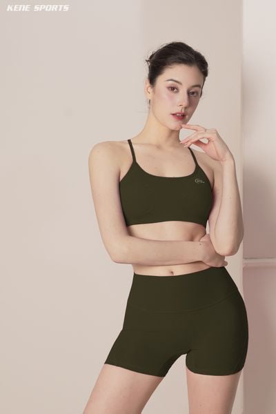  Bộ đùi thể thao xanh Rêu (Chất dày) 