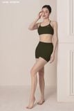  Bộ đùi thể thao xanh Rêu (Chất dày) 