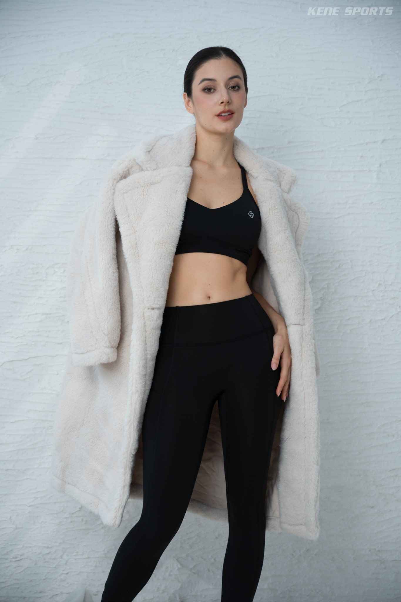  Áo khoác lông - Kenewomen LANA teddy long coat 