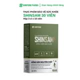  TPBVSK SHINSAM - Viên Uống Hồng Sâm Hàn Quốc 6 Năm Tuổi Hỗ Trợ Tăng Cường Sức Khỏe - 30 Viên 