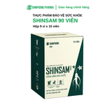  TPBVSK SHINSAM - Viên Uống Hồng Sâm Hàn Quốc 6 Năm Tuổi Hỗ Trợ Tăng Cường Sức Khỏe - 90 Viên 