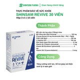  TPBVSK SHINSAM REVIVE - Viên Uống Tăng Cường Linh Lực Cho Nam Giới 