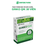  TPBVSK GINKOQIK - Viên Uống Tăng Cường Tuần Hoàn Máu Não, Hỗ Trợ Hoạt Huyết 