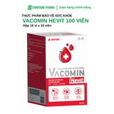  TPBVSK VACOMIN HEVIT - Viên Uống Bổ Sung Sắt, Vitamin Và Acid Folic 