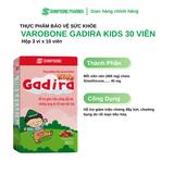  TPBVSK GADIRA KIDS - Viên Uống Hỗ Trợ Làm Giảm Triệu Chứng Đầy Hơi Cho Bé 