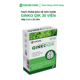  TPBVSK GINKOQIK - Viên Uống Tăng Cường Tuần Hoàn Máu Não, Hỗ Trợ Hoạt Huyết 