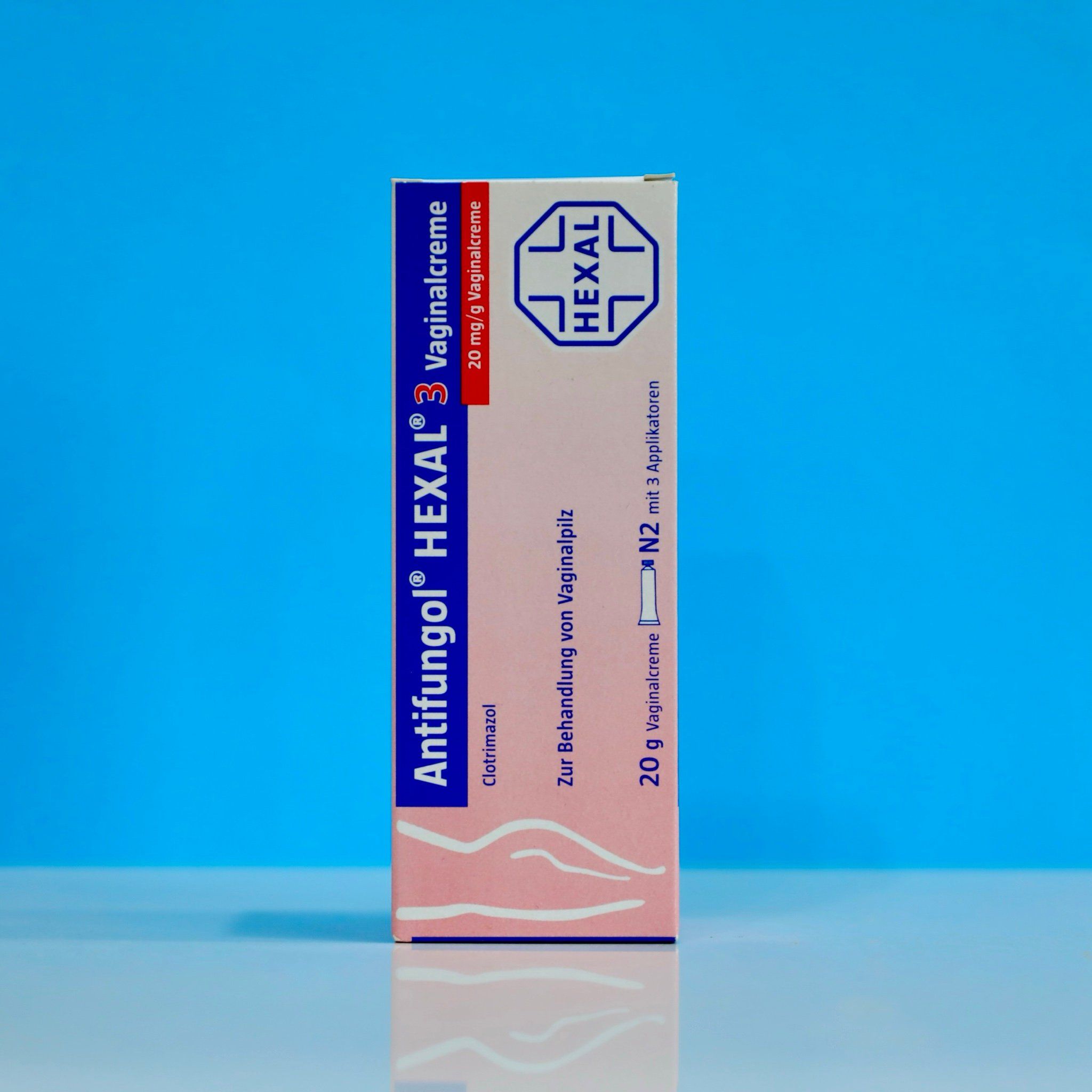  Thuốc Đặt Phụ Khoa Antifungol Hexal 3 Vaginalcreme 20mg/g, 20g 