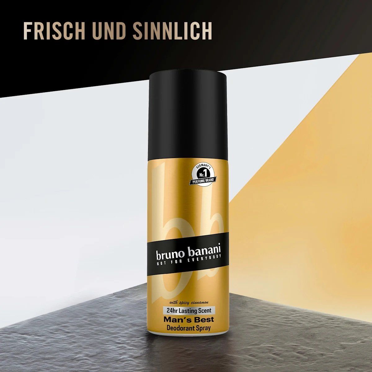  Xịt khử mùi nam Bruno Banani Man’s Best 150ml – Lưu hương nam tính, cuốn hút 