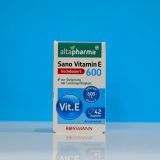  Viên uống Altapharma Sano Vitamin E 600 I.E hộp 42 viên bổ sung Vitamin E từ Đức 