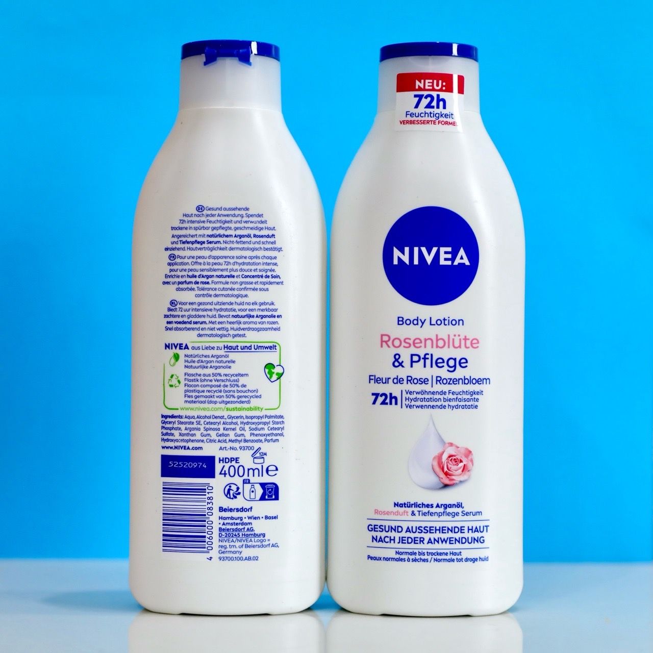  Sữa Dưỡng Thể NIVEA Rosenblüte & Pflege – Dưỡng Ẩm Và Nuôi Dưỡng Da Với Tinh Chất Hoa Hồng 
