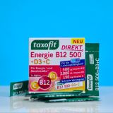  Hỗn Hợp Bổ Sung Taxofit Energie B12 500 + D3 + C Dạng Bột 20 Gói – Tiện Dùng, Hương Dễ Uống, Hàng Đức 