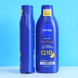  Dưỡng thể Nivea Q10 400ml xanh, dưỡng ẩm, chai 400ml 
