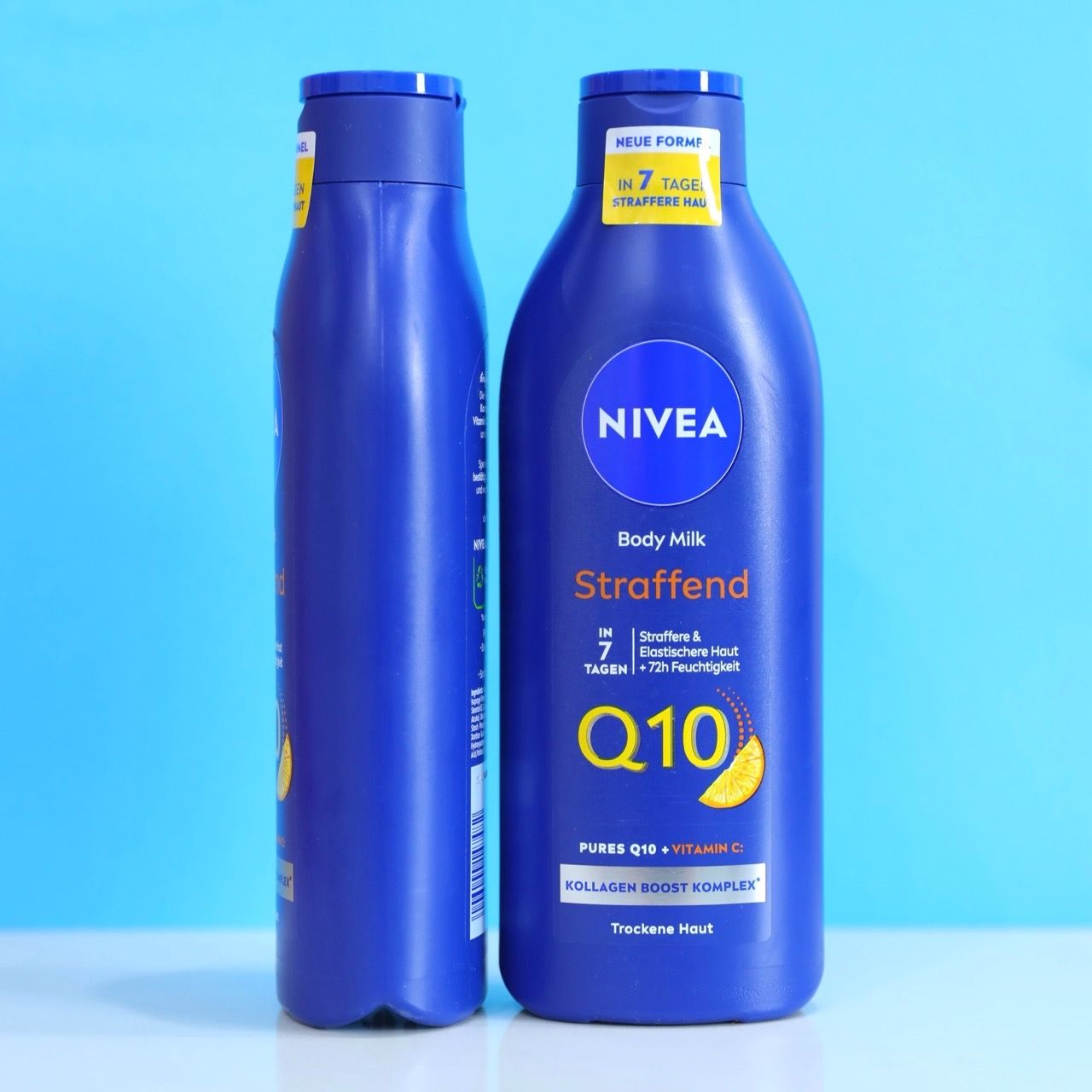  Dưỡng thể Nivea Q10 400ml xanh, dưỡng ẩm, chai 400ml 