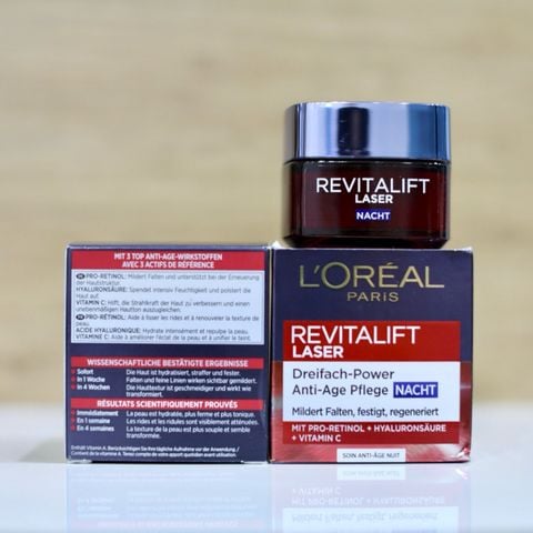  Kem Loreal Paris Revitalift Larer X3 Ban Đêm, 50ml 
