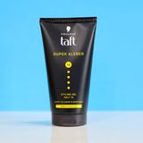  Gel vuốt tóc giữ nếp cực lâu Schwarzkopf Taft Super Glue 150ml – Hàng nội địa Đức 