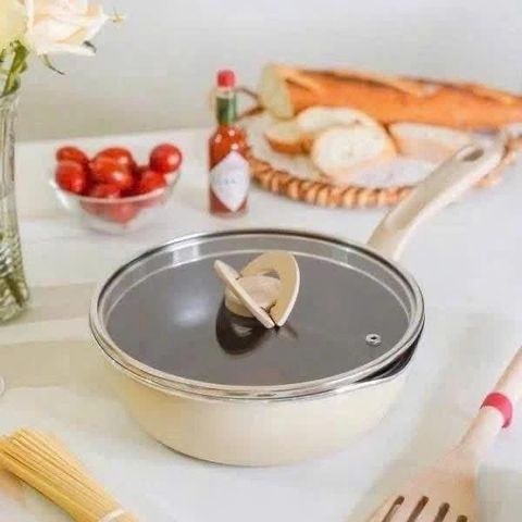  Chảo Tefal sâu lòng có nắp size 22CM 