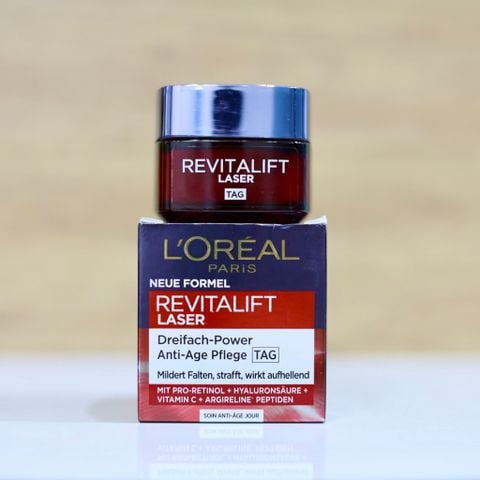  Kem dưỡng da Loreal X3 đỏ ngày, hộp 50ml 