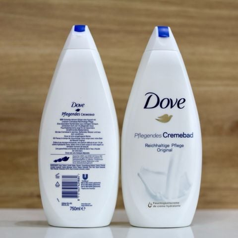  Sữa tắm Dove Cremebad Reichhaltige Pflege Original chai 750ml 