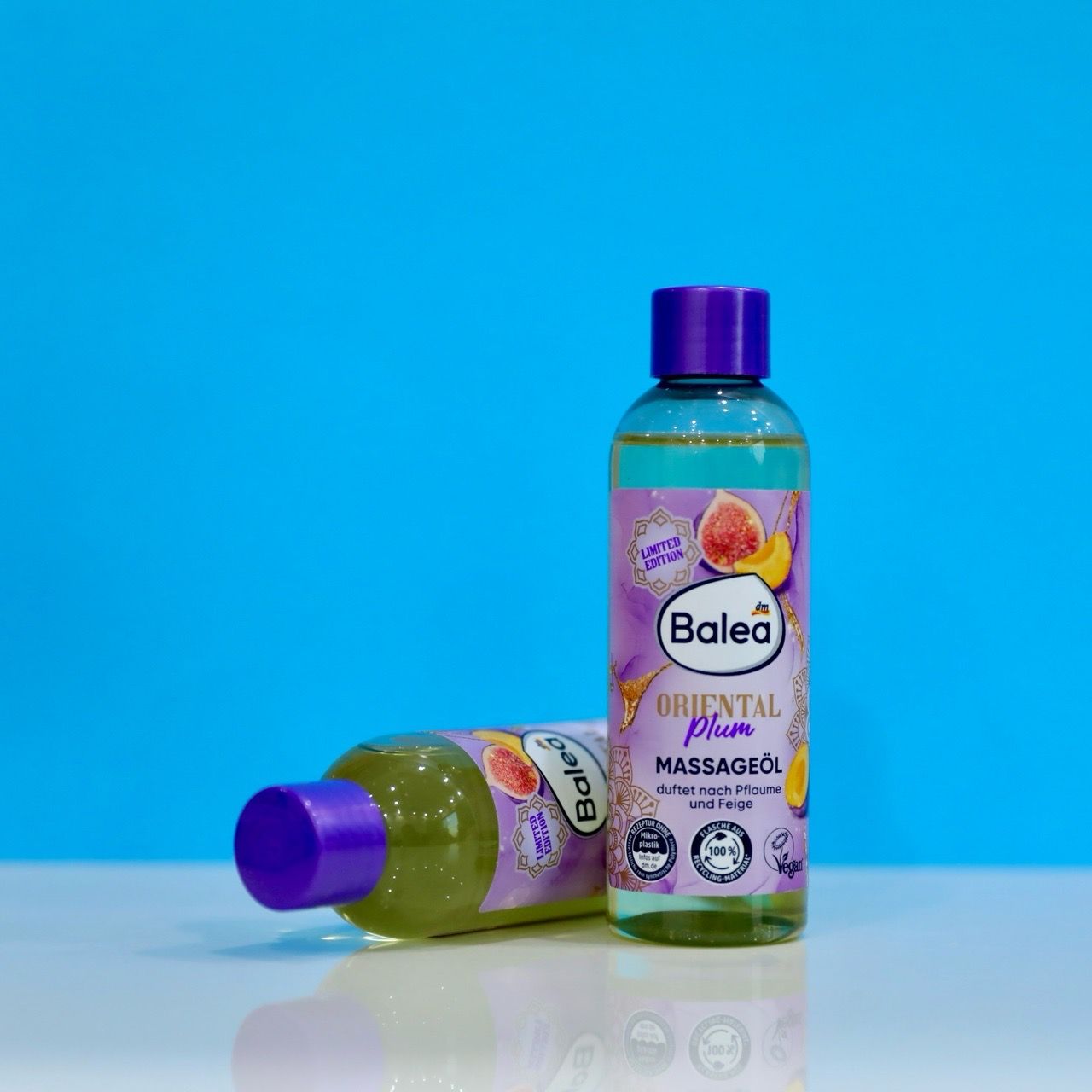  Dầu Massage Balea Oriental Plum 100ml – Hương Mận Thư Giãn, Dưỡng Da Mềm Mịn, Hàng Đức 