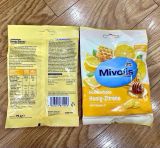  Kẹo ngậm Mivolis mật ong vị chanh – Làm dịu cổ họng & thơm miệng tự nhiên – 75g. 