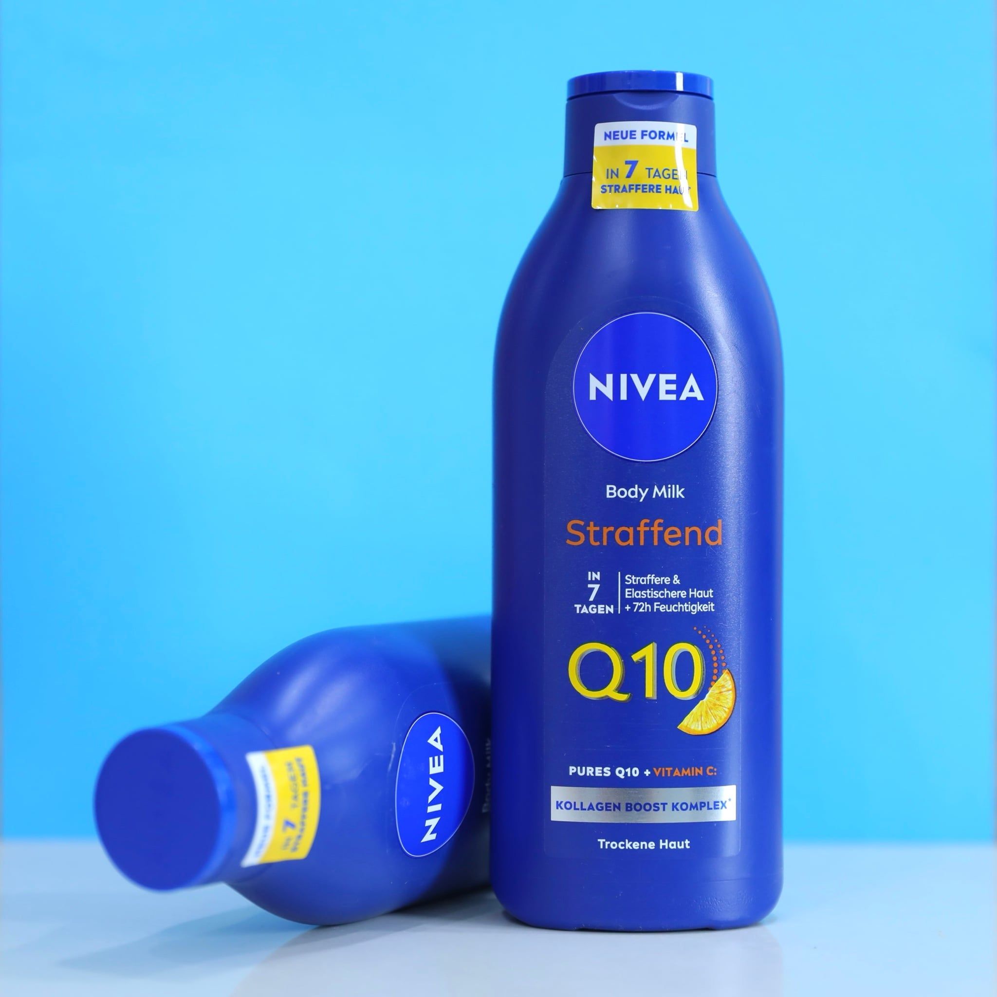  Dưỡng thể Nivea Q10 400ml xanh, dưỡng ẩm, chai 400ml 