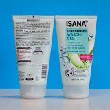  Sữa rửa mặt Isana lô hội tuýp 150ml 