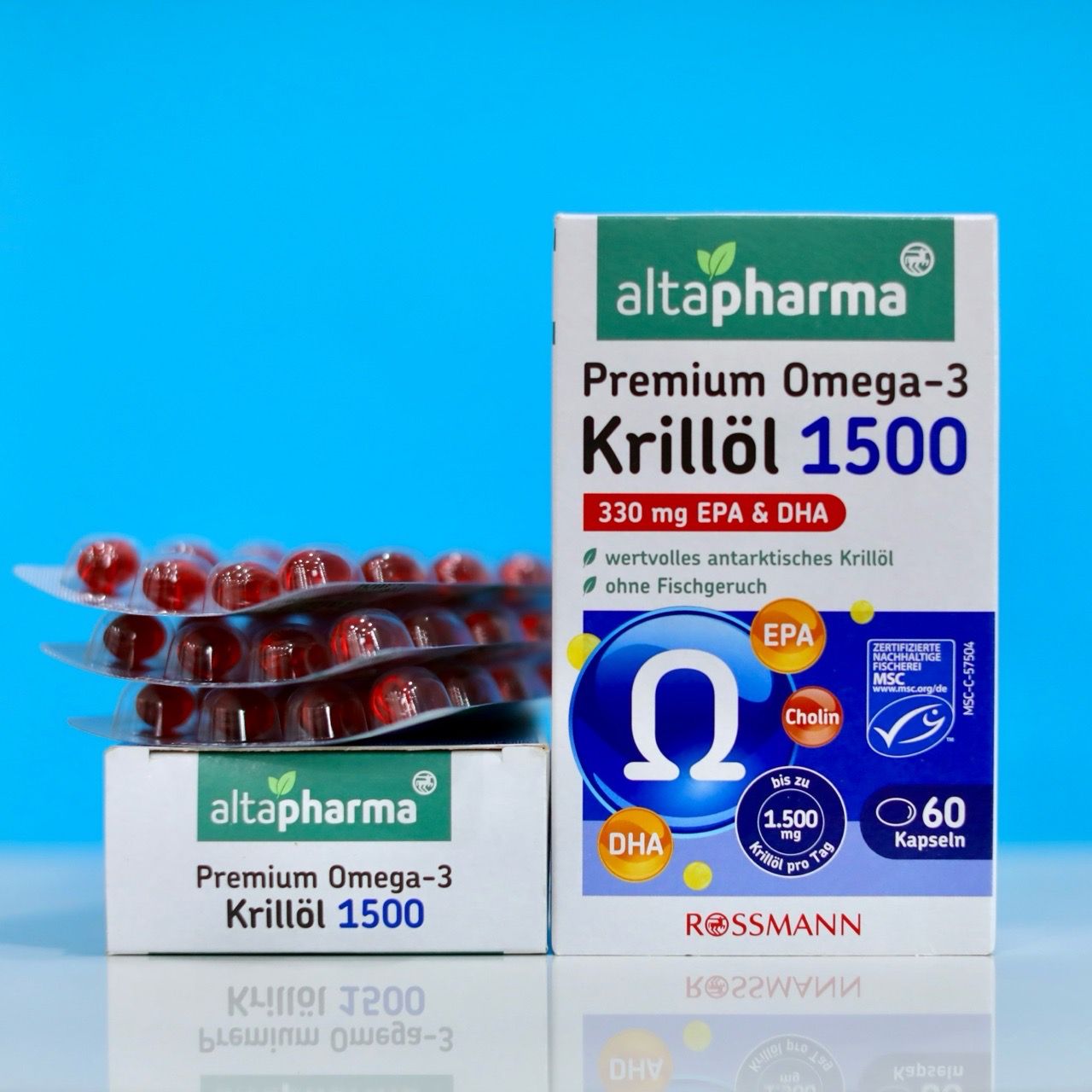  Dầu nhuyễn thể Altapharma OMGEGA3 krillol- 60VIÊN 