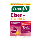  Viên uống bổ sung Sắt và Vitamin C Taxofit Eisen 40 viên – Hỗ trợ tăng cường sức khỏe 