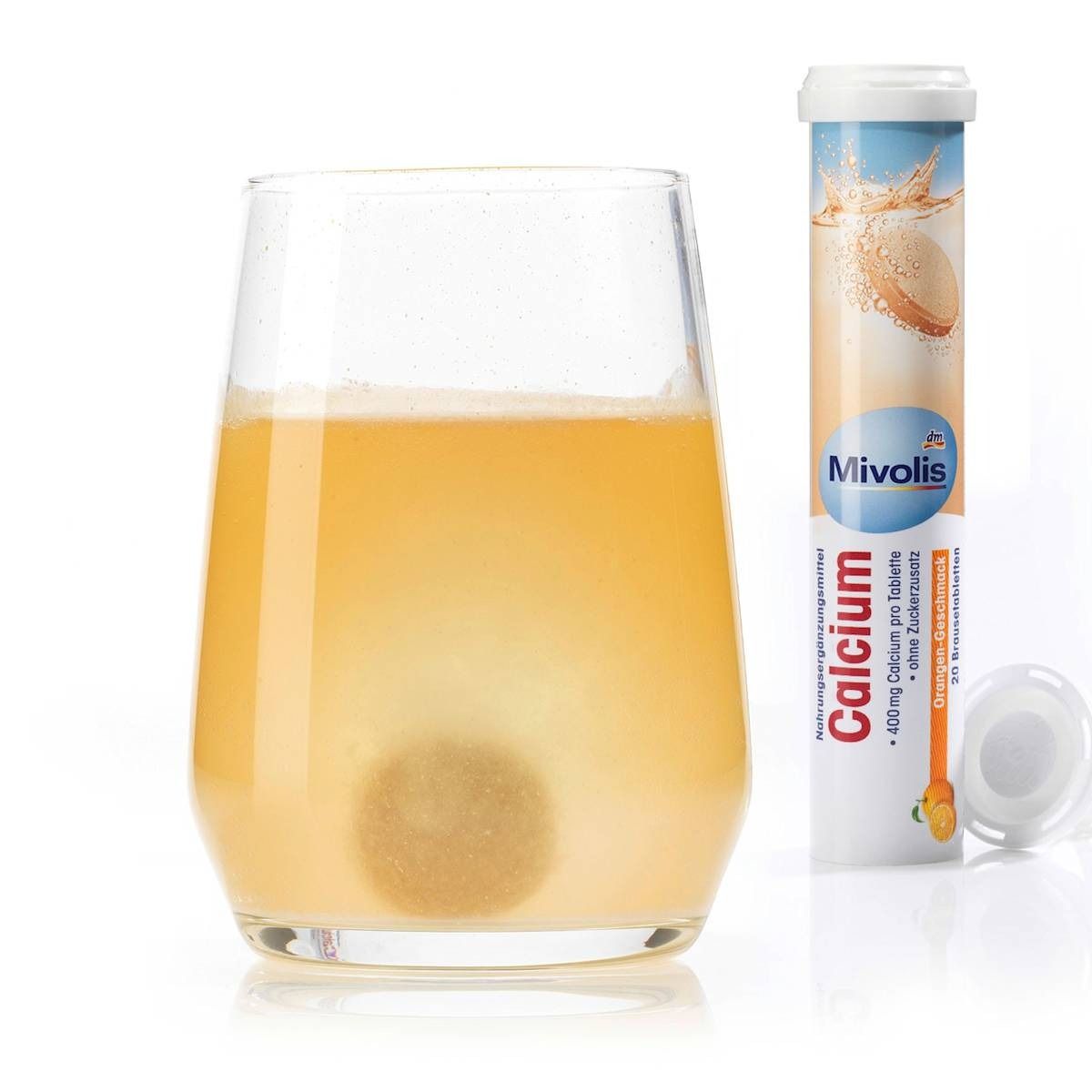  Viên sủi bổ sung Canxi Mivolis 20 viên – Hương trái cây dễ uống 