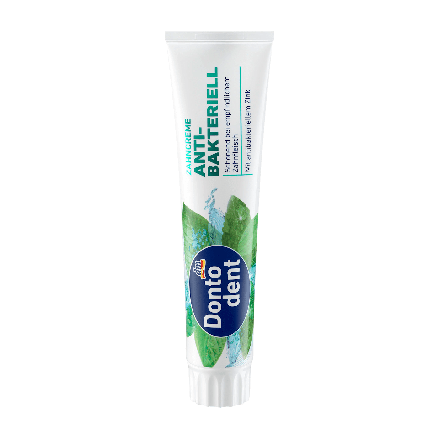  Kem đánh răng Dontodent Antibakteriell – chăm sóc răng miệng, ngăn ngừa vi khuẩn, 125ml 