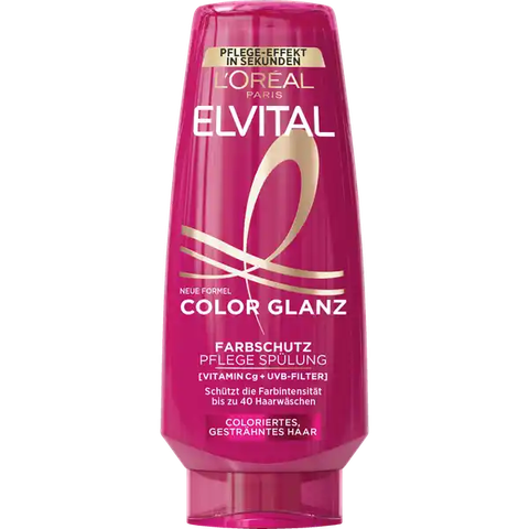  L'Oréal Paris Elvital Color Glanz – Dầu Xả Bảo Vệ Màu Tóc 250ml 