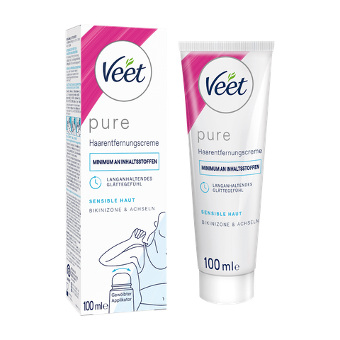  Kem tẩy lông Veet vùng bikini và nách 100ml – Dịu nhẹ cho da nhạy cảm 