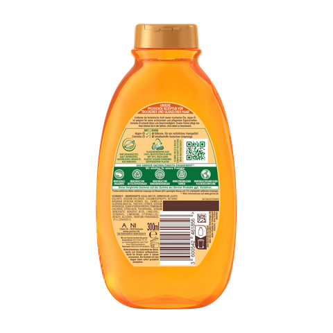  Dầu gội Garnier Wahre Schätze Argan & Camelia Öl 250ml – Dưỡng tóc mềm mượt, suôn bóng tự nhiên 