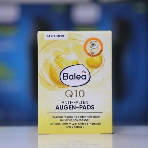  Miếng dán chống nhăn Balea Q10 Anti-Falten Patches – Dưỡng da săn chắc, giảm dấu hiệu lão hóa 